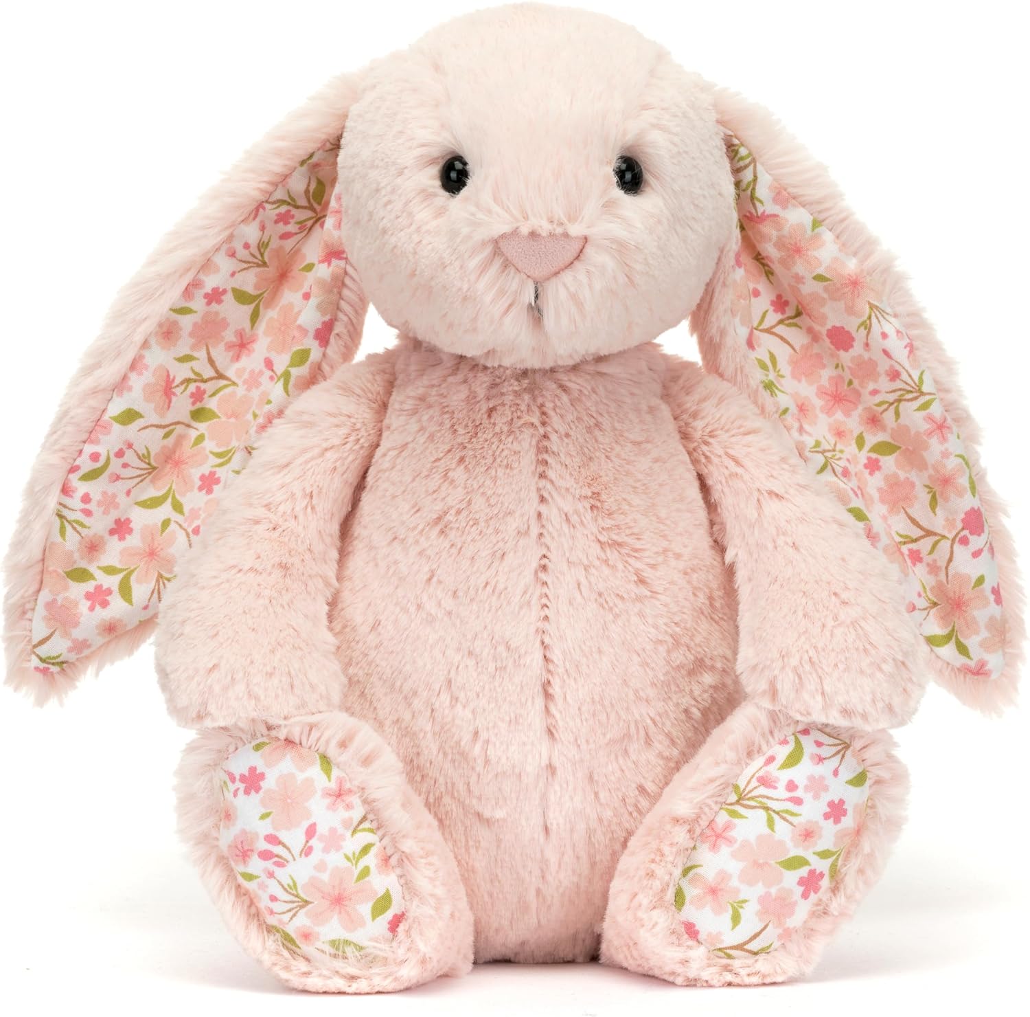 Jellycat Blossom Blush Bunny Cherry Stuffed Animal, Medium
