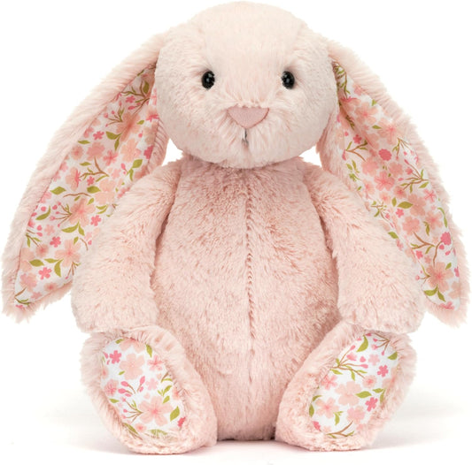 Jellycat Blossom Blush Bunny Cherry Stuffed Animal, Medium